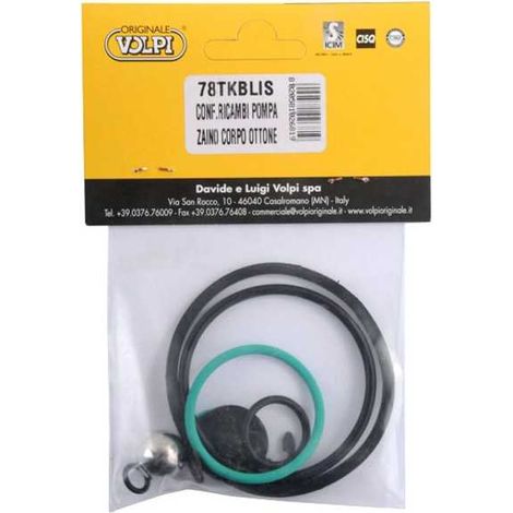 Kit de pièces de rechange pour pulvérisateur Record, 10 pièces, Volpi