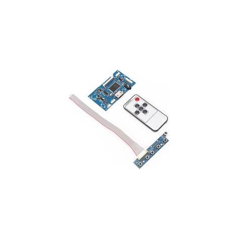 Kit de carte contrôleur HDMI, module de pilote LCD, blindage pour écran universel 7 pouces 50 broches 1024x600 (1/5)
