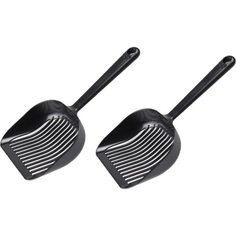 2 pelles litière chat multifonction, filtration efficace, nettoyage déchets animaux (1/3)