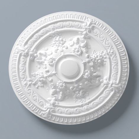 Ceiling rose NMC R11 ARSTYL Noel Marquet Deco element timeless classic design white diameter 66 cm (1/3)