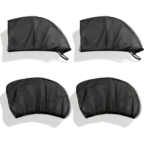 4 Pièces Pare Soleil Chaussette, Pare-Soleil Rideau Voiture, Anti-Moustiques Window Shield, pour la Plupart des Voitures (1/5)