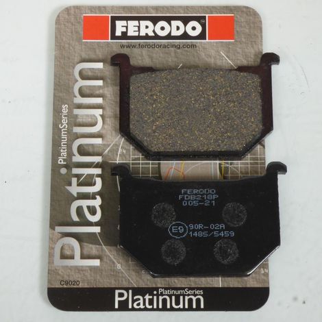 Plaquette de frein Ferodo pour Moto Suzuki 250 GN 1985 à 1995 (1/2)