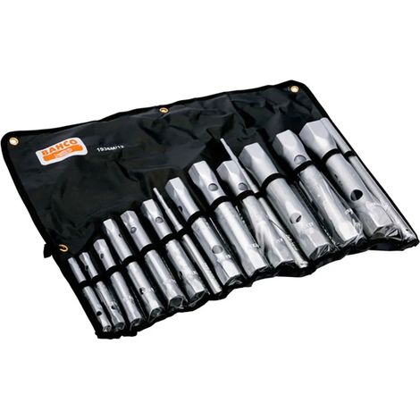 Chiavi bahco double-ended wrench set micro-opaco resistente alla corrosione