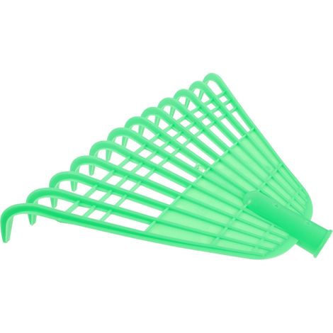 Râteau Plastique Solide Large pour Jardinage Multifonction Léger et Ramasse et Débris Outil de Nettoyage Extérieur Polyvalent (1/5)