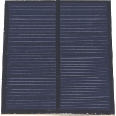 Panneau solaire en silicium polycristallin pour projets DIY, recharge de batteries lithium 3.7V et éclairage extérieur (1/5)