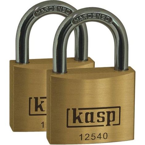 Lucchetto Kasp K12550D2 Oro - Giallo Serratura a chiave
