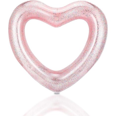 Bouée Amour Adultes,90cm Bouée dPiscine Gonflable Épaisse, Anneau de Natation Gonflable Adulte,PVC Bouée Piscine Épaisse pour Adolescents et Adultes Les Fêtes D'été sur La Plage et La Piscine (1/4)