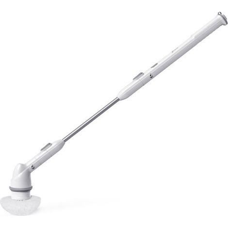Cepillo Telescopico de Limpieza Inalambrico Cepillo Giratorio con Mango Extensible y Antideslizante Cepillos Intercambiables (1/5)