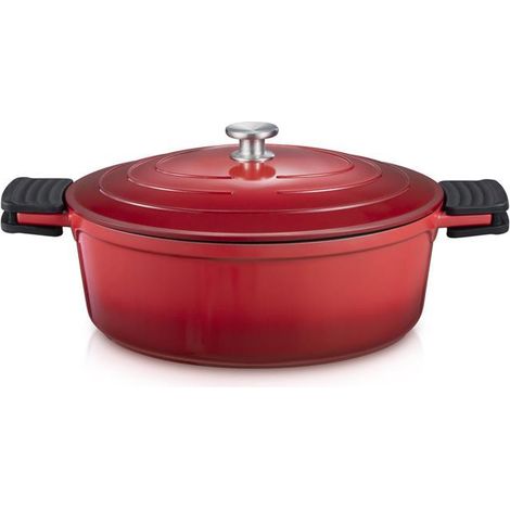 Rostiera Bordeaux con coperchio 32x26 cm (1/3)