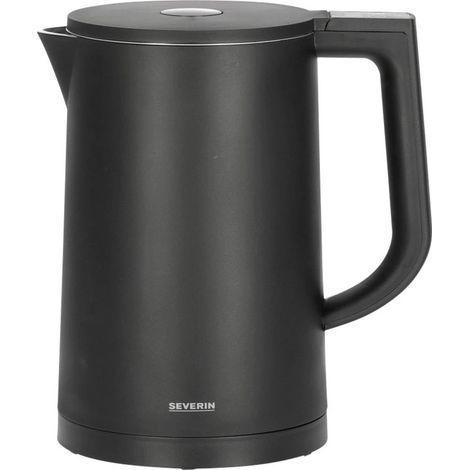 Severin WK 3483 Elektrischer Wasserkocher schwarz 1,7 L