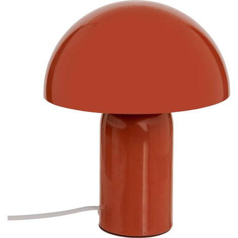 Lampada a fungo settoriale in terracotta lito h24,5 cm - Atmosphera créateur d'intérieur