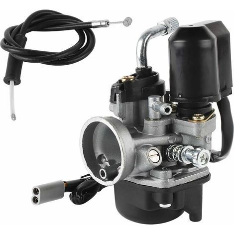 Carburateur, Carburateur de Remplacement Avec Passage de 17.5mm pour la Plupart des Scooters 50ccm de Piaggio/Gilera/Aprilia (1/4)