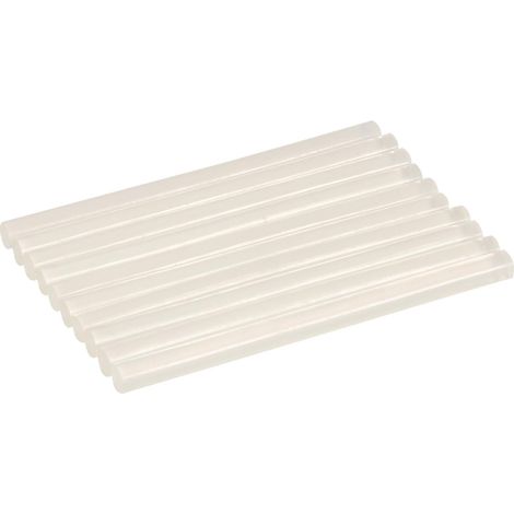 Klebestifte 10er-Packung transparent 7,2mm x 100mm Heißklebepistole Heißklebesticks (1/5)