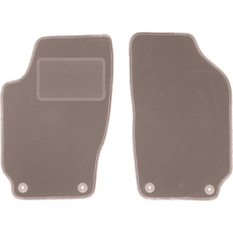 Tappetini anteriori per: Skoda Fabia I hatchback, berlina, station wagon (1999-2007) beige (1/5)