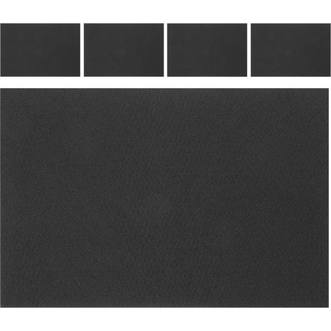 Couverture en feutre de carbone 150 x 50 x 25 mm 5 pices ignifuge et rsistante la chaleur (1/5)