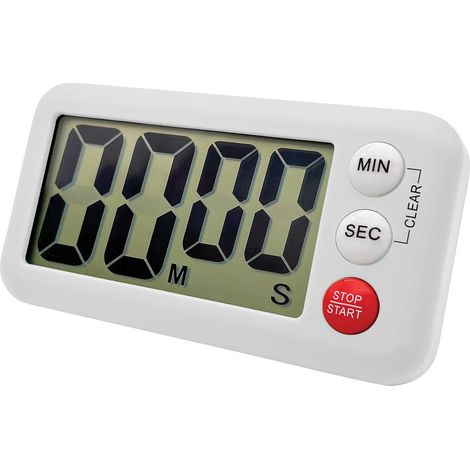 Minuteur numérique magnétique blanc pour salle de classe. (1/5)