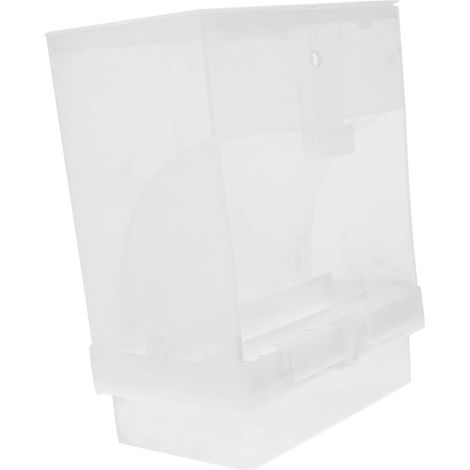 Bird Food Box for Parrots, Feeding Container for Cockatiels and Others with Practical Screw Cap for Indoor and Outdoor Use (1/5)