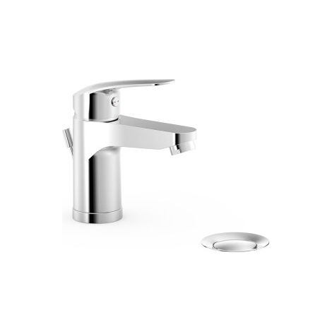 Mitigeur lavabo Chromé avec vidage automatique - TRES 21610303DA (1/2)
