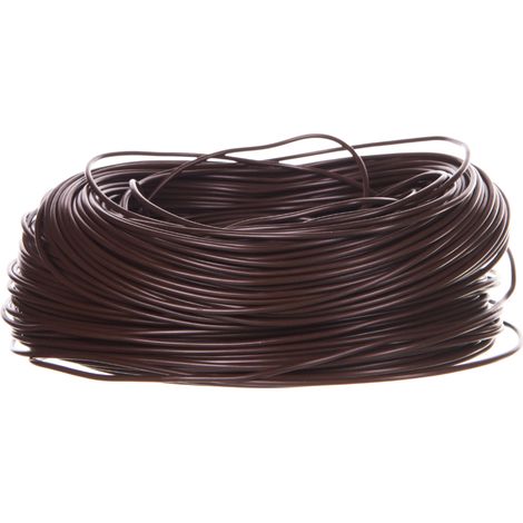 Cavo di installazione H05V-K (LgY) 0,5 marrone /100m/