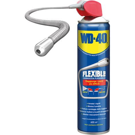 Spray dégrippant flexible 600x300x240 avec canule 18,5 cm