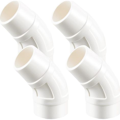 Zodiac W70244 45-degree angle adapter (4-pack) - Universal connection accessory for G2/G3/G4 series pool robots.