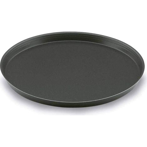 Moule antiadhésif à pizza en aluminium 32 cm - Noir
