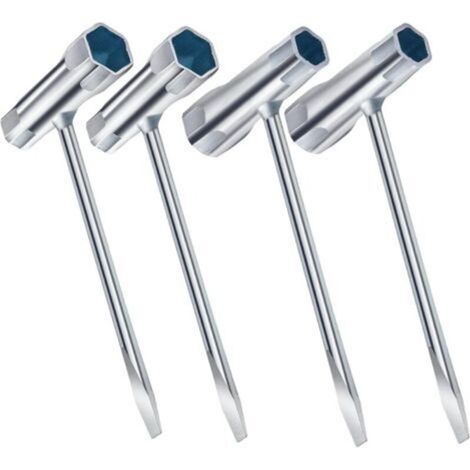 Set di 4 chiavi combinate da 13 x 19 mm per motoseghe e motoseghe -Crezuo