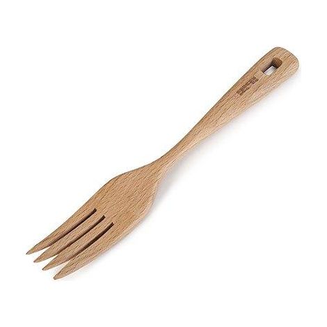 Ibili Modèle Mini Fourchette Bois Doré 15 cm
