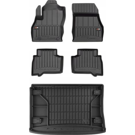 SET 3D Alfombrillas y alfombrilla maletero Fiat Fiorino 2008-2020 2d (1/5)