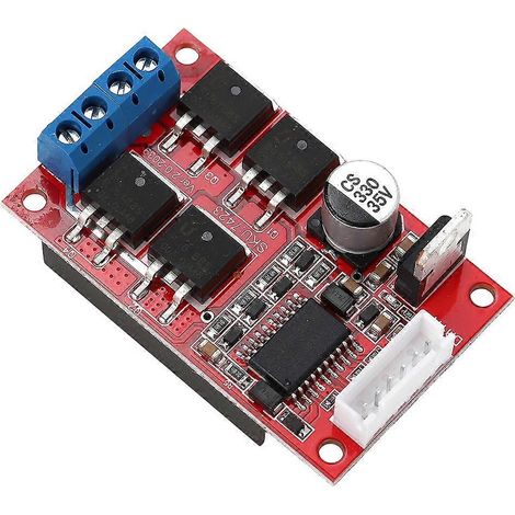 Carte de commande de moteur CC, module de contrôle de moteur PWM en pont en H 450 W CC 12 V/24 V/36 V avec frein de marche arrière (1/5)