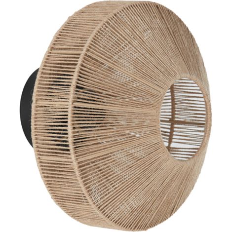 Light & Living - applique murale - Lyra - naturel - jute coton - (1/4)