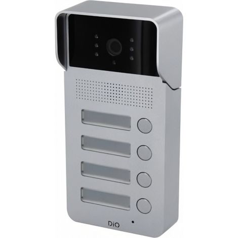 Poste extérieur pour visiophone DiO 4 boutons - Chacon (1/3)