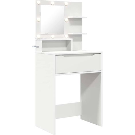 Maison Exclusive - Tavoli da Trucco per Camera da Letto Bianco 80 x 39,6 x 135 cm