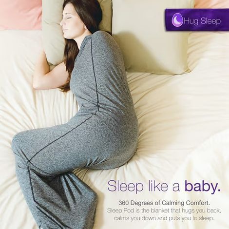 Hug Sleep, Couverture Sleep Pod pour hommes, femmes, adolescents et enfants AK[ m 15040cm