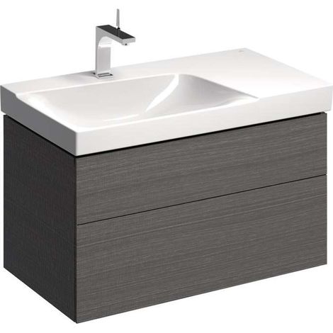 Geberit Xeno 2 mueble bajo lavabo con sifón a la izquierda, (1/2)