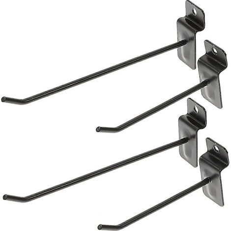 Lot de 30 crochets pour panneaux muraux à lattes, accessoires de garage, crochets et supports de suspension (1/4)