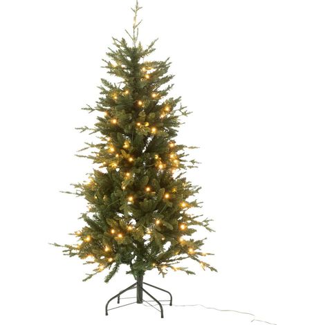 Sapin de Noël Artificiel 160 LED "Marquis" 150cm Vert