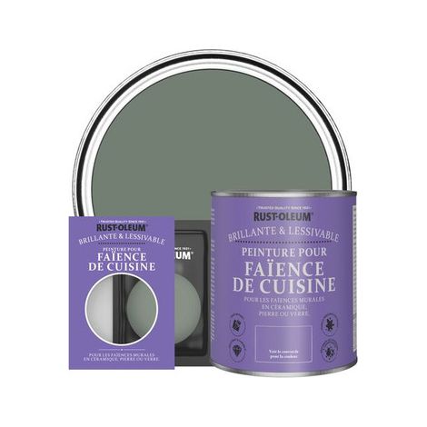 Peinture pour Faïence de Cuisine, Finition Brillante - Sérénité (1/3)