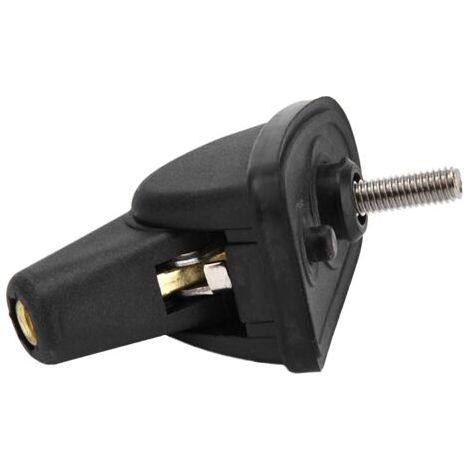 QORVA-Base aérienne radio, étanche 28216BC20A Base d'antenne noire pour le remplacement de la voiture Nissan Almera 2001-2006 (1/5)
