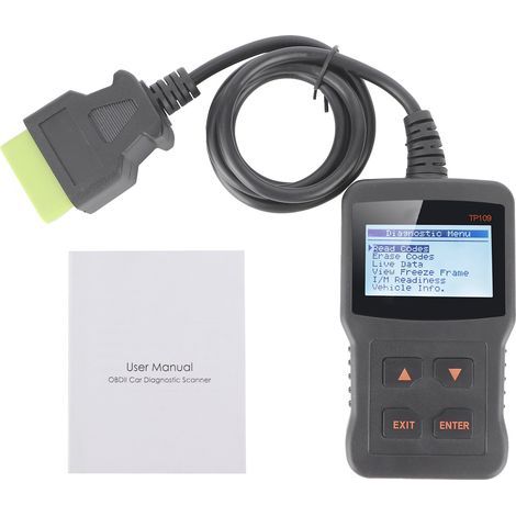 Diagnostic Auto OBD2 Lecteur de Code Scanner Outil de Détection Véhicule Testeur Électronique (1/5)
