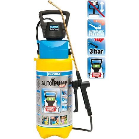 Gloria Auto Pumpâ» Set 5,0 L- Behälter Und Kompressor