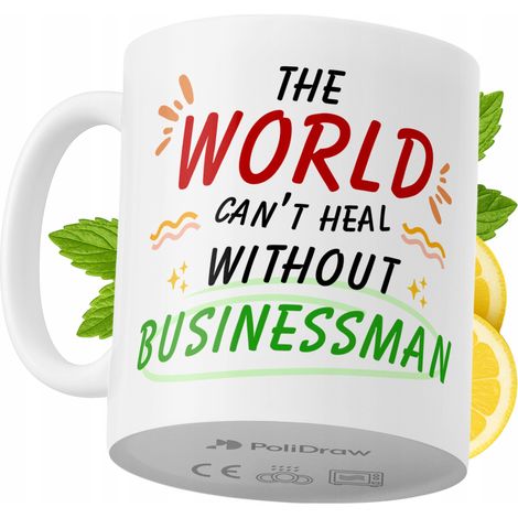 Lustige Kaffeetasse für Geschäftsleute mit witzigem Textdesign – ideal für Geburtstage, Namenstage und Feiertage. Hochwertige Tasse für besondere Anlässe im Büro oder Homeoffice. Farbe: Weiß, 330 ml.
