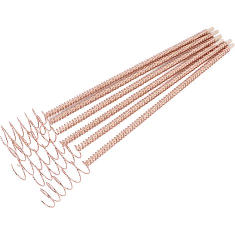 Lot de 6 tuteurs pour plantes Electroculture, tuteur en bois naturel de 30 cm (12 pouces) recouvert d'une bobine de cuivre pur, antennes de jardinage pour la culture de plantes et légumes de jardin. (1/5)