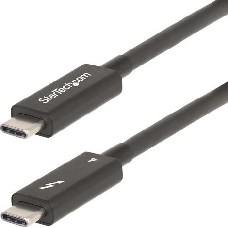 StarTech.com A40G2MB-TB4-CABLE cable Thunderbolt 2 m 40 Gbit/s Negro (1/4)