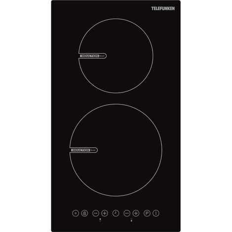 Table domino induction 29cm 3500w noir - Telefunken - TFKTTI2 (1/3)
