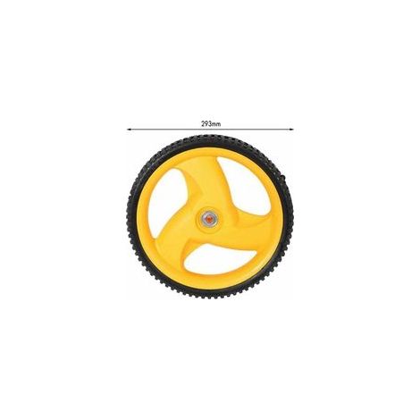 Rueda trasera de 293 mm y 78 dientes para cortacéspedes Craftsman, Partner, Electrolux, McCulloch, Rally y otros.