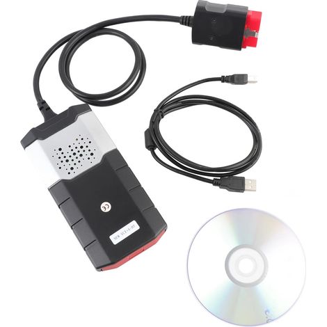 DS150E CDP Pro per Delphis 2016.R0 con Bluetooth DS e Keygen Strumento diagnostico OBD2 Attivatore Scanner Nero (1/5)