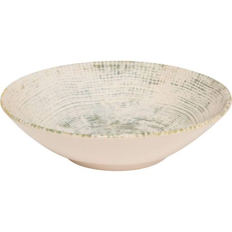 Lot de 6 Assiettes Creuses "Ariane" 21cm Vert