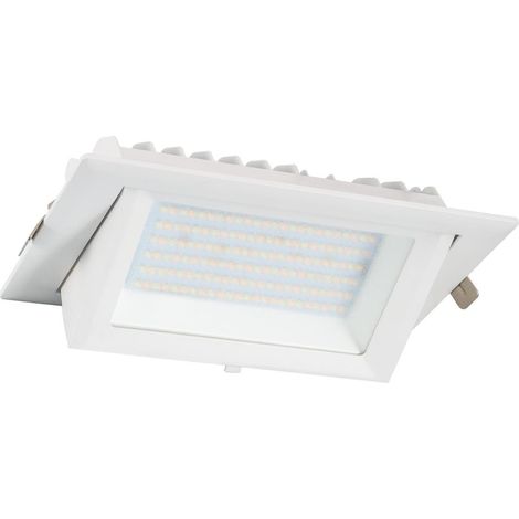 LED Downlight Einbaustrahler Schwenkbar Rechteckig 60W SAMSUNG 130lm/W LIFUD 5000K Kaltweiß