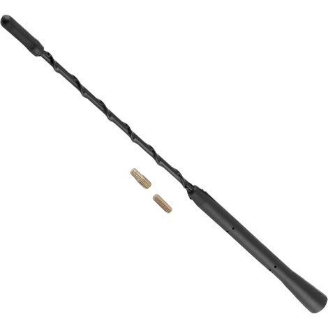 Universelles 11-Zoll-Autoradio, FM/AM-Antenne mit Schrauben, Autoradio-Signalempfänger, 2-teiliges Stereo-Zubehör, kompatibel mit Standard-Autoradios. (1/5)
